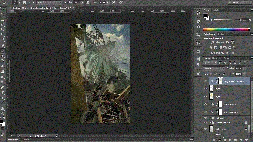 Matte Painting Epic Digital Scenery in Photoshop的图片2