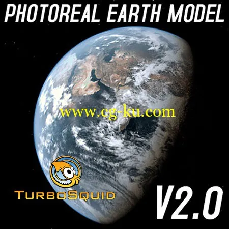 TurboSquid – Photoreal Dynamic Earth Model的图片1