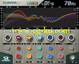 Sound Radix SurferEQ v1.2.2的图片1