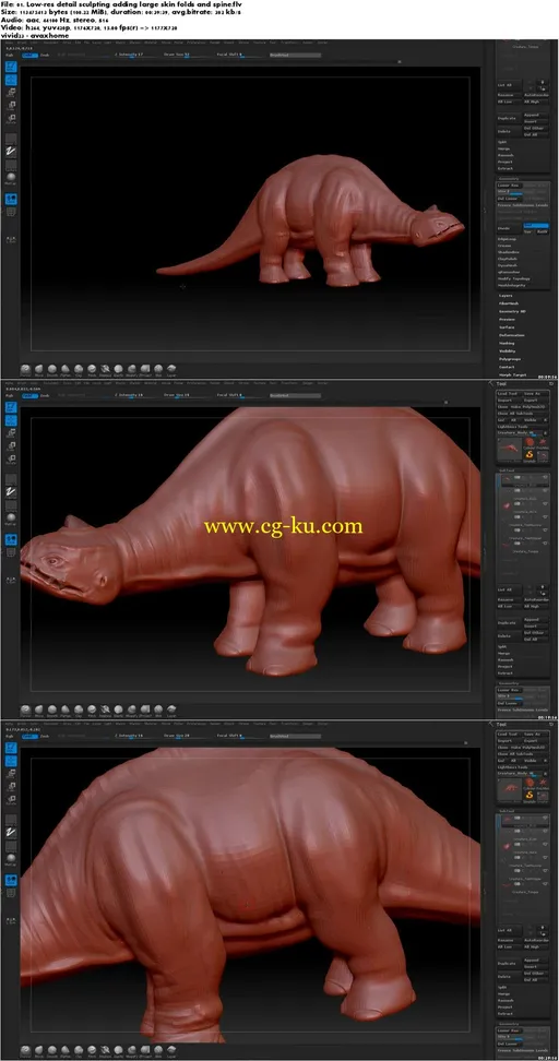 Simply Lightwave – Surface Anatomy Detailing in ZBrush的图片2