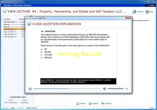 Becker CPA Exam Review 2014 – Regulation (REG)的图片4