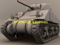 Simply Lightwave – Mastering Hard Surface Modeling: M4 Tank的图片1