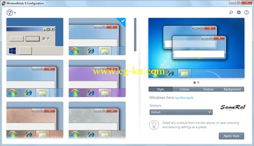 Stardock WindowBlinds 8.05 系统美化的图片3