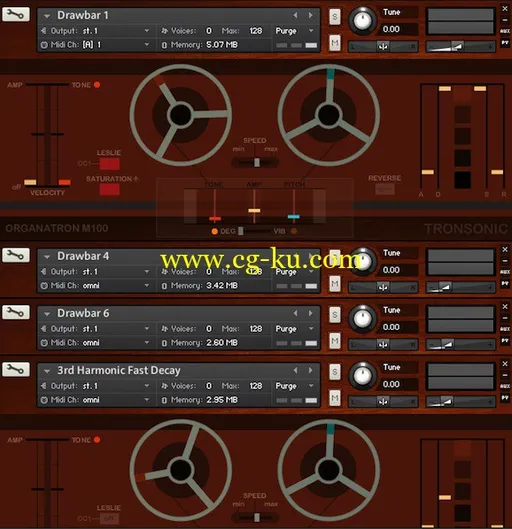 Tronsonic Organatron v.2 KONTAKT的图片1