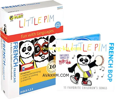 Julia Pimsleur Levine – Little Pim: French for Little Kids Complete Set的图片1