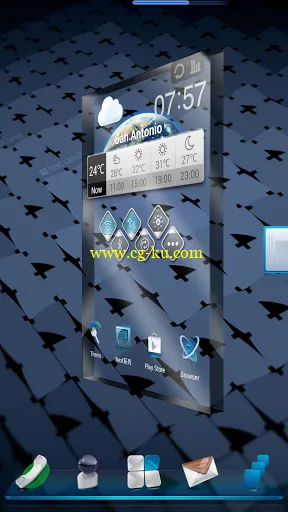 Next Launcher 3D v1.38 build 68 Android 桌面美化的图片3