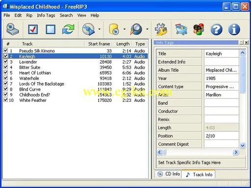 FreeRIP Pro 4.1.3 Multilingual 多国语言含中文 MP3转换工具的图片2