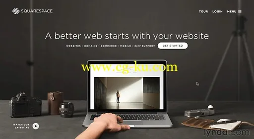 Lynda – Up and Running with Squarespace的图片1