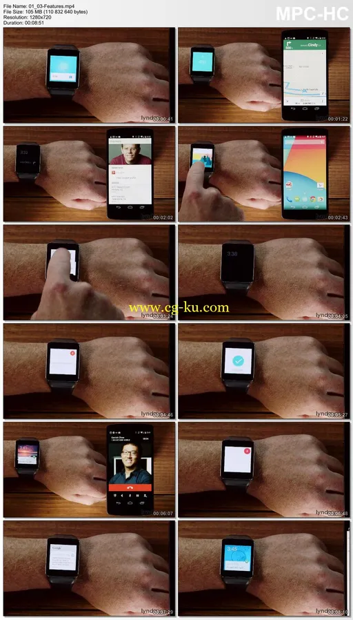 Lynda – Up and Running with Android Wear的图片2