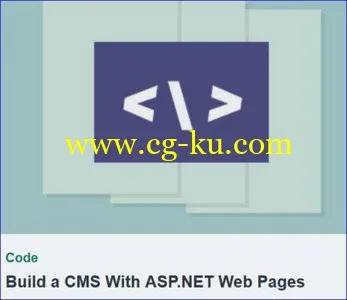 Tutsplus – Build a CMS With ASP.NET Web Pages的图片1