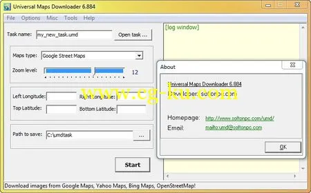 SoftOnPc Universal Maps Downloader 6.884 地图下载器的图片3