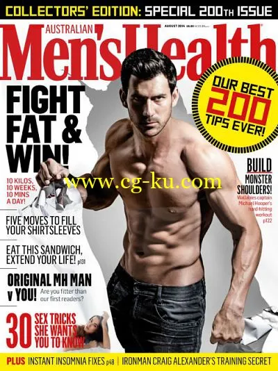 Men’s Health Australia – August 2014-P2P的图片1