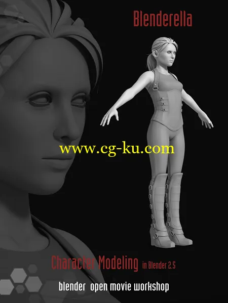 Blenderella – Character Modelling in Blender 2.5的图片2