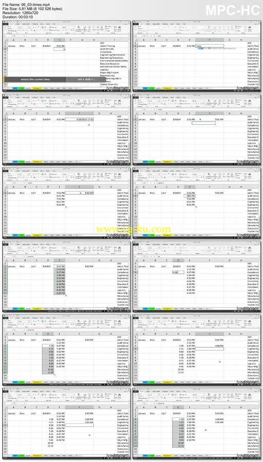 Lynda – Excel 2013 Tips and Tricks的图片2