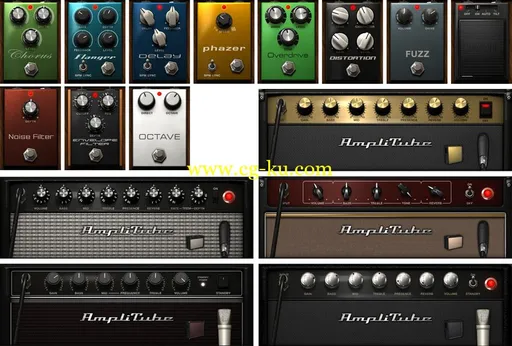 IK Multimedia AmpliTube for iPad v3.0.2 吉他效果器的图片5