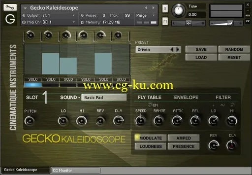 Cinematique Instruments GECKO Kaleidoscope KONTAKT的图片1