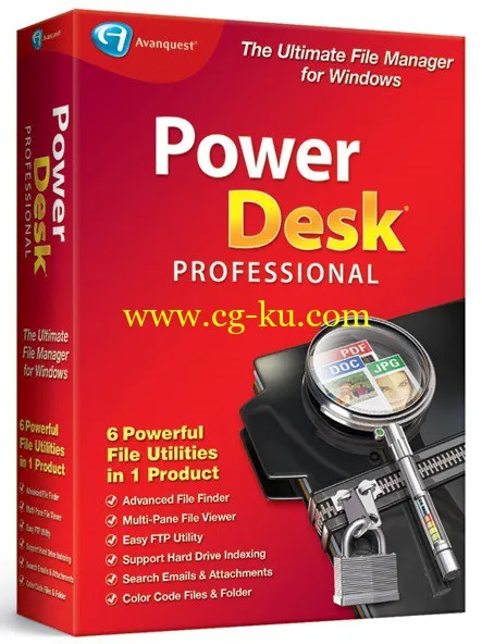 Avanquest PowerDesk 9.0.1.10 x86/x64 文件组织和管理软件的图片1