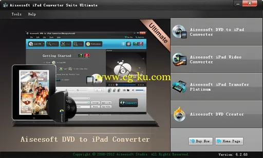 Aiseesoft iPad Converter Suite 6.2.76 iPad转换器套件的图片4