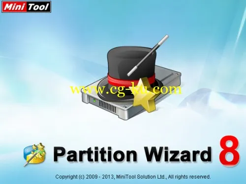 MiniTool Partition Wizard Home Edition 8.0 磁盘分区管理工具的图片1