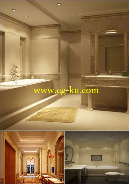 Bathroom ( Interior Scence )的图片1