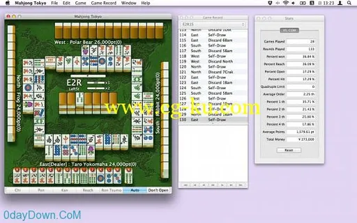 Mahjong Tokyo v5.4.6 Multilingual MacOSX Retail 麻将游戏的图片2