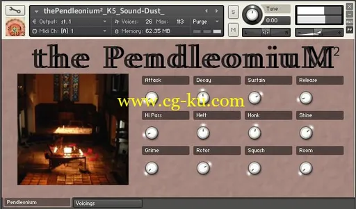 sound DUST The Pendleonium v2 KONTAKT的图片1