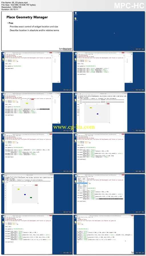Lynda – Python GUI Development with Tkinter的图片2