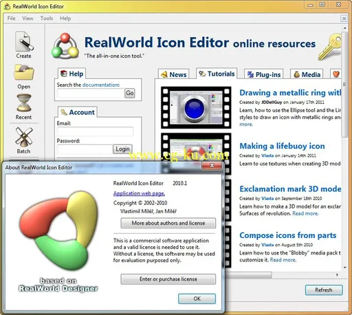 RealWorld Icon Editor 2010.1 x86/x64 图标制作的图片2