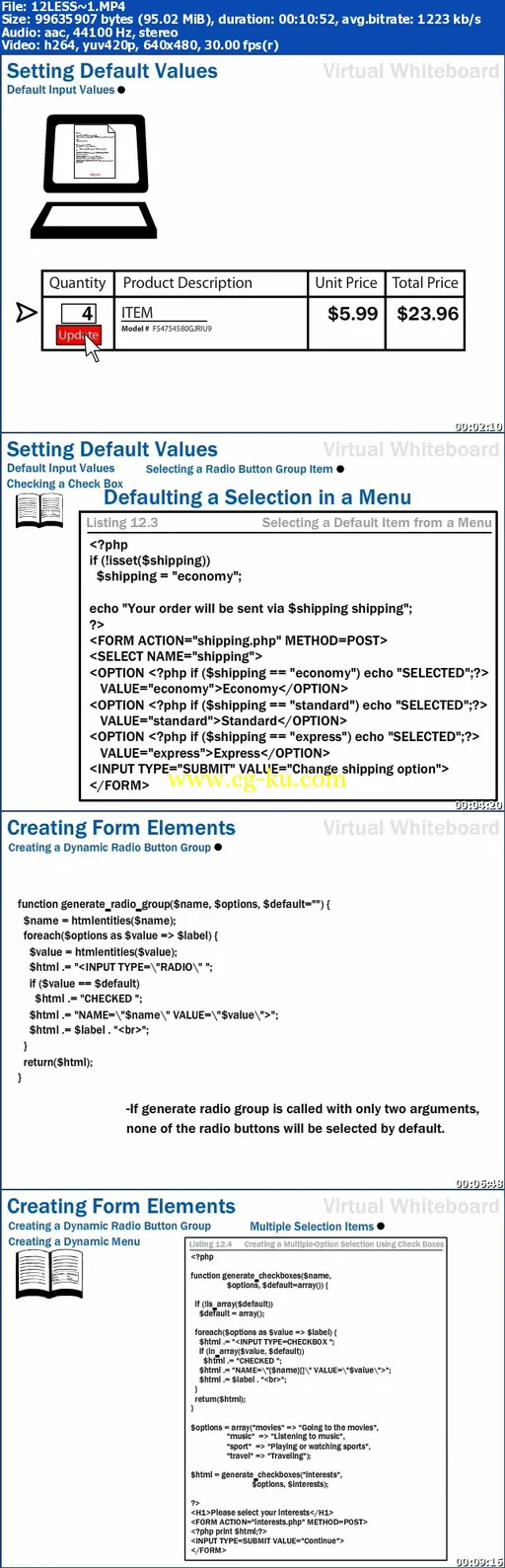 Sams Teach Yourself PHP and MySQL Video Learning的图片1