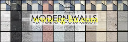 VIZPARK – Modern Walls 墙壁纹理的图片1