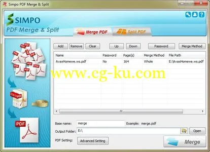 Simpo PDF Merge and Split 2.2.3 PDF分割合并工具的图片1