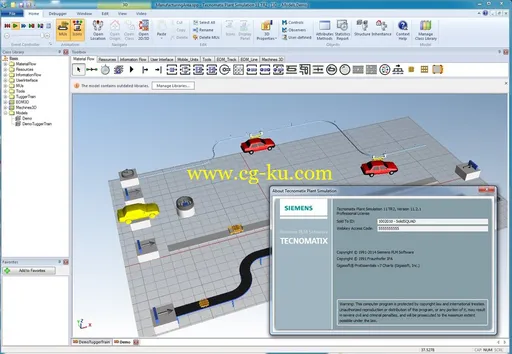 Siemens Tecnomatix Plant Simulation 11.1 TR2的图片2