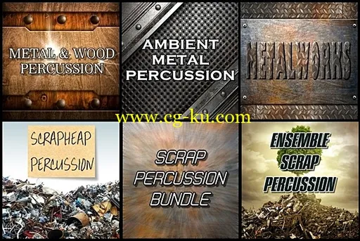 TD Samples Scrap Percussion Bundle KONTAKT的图片1