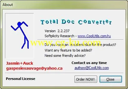 CoolUtils Total Doc Converter 2.2.237 Multilingual DOC文档转换 多国语言含中文的图片2