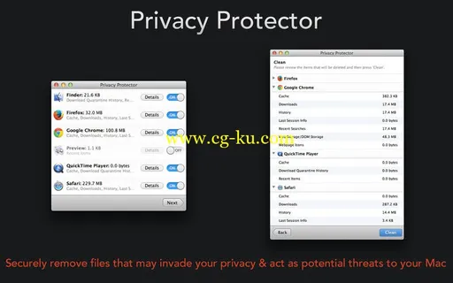 Privacy Protector 2.4 MacOSX的图片1