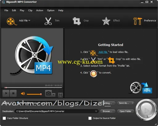 Bigasoft MP4 Converter 4.2.3.5213 Multilingual的图片1