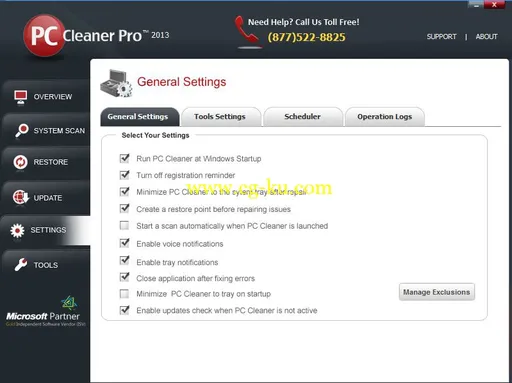 PC Cleaner Pro 2013 12.0.13.11.15 电脑修复的图片1