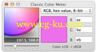 Classic Color Meter 1.5.2 Retail MacOSX的图片1