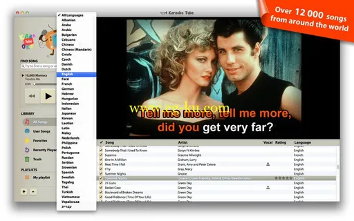 KaraokeTube 1.9 MacOSX的图片1