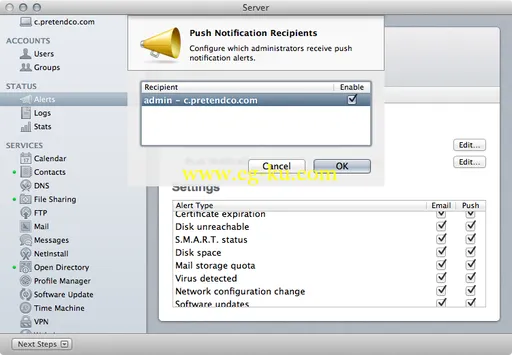 IP Notification 4.6 Multilingual MacOSX的图片1