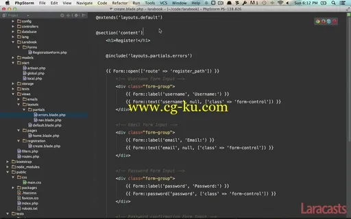 Laracasts – Build Larabook From Scratch (2014)的图片3