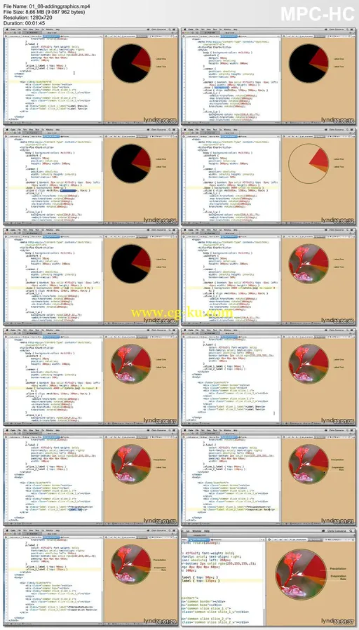 Lynda – Design the Web: Pie Charts with CSS的图片2