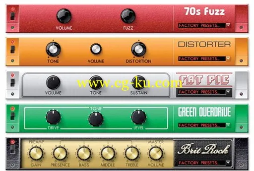 Focusrite Guitar FX Plug-in Suite 1.20 MacOSX的图片1