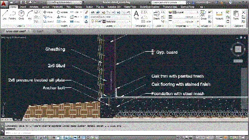 Using Polylines and Hatch Patterns to Draw a Lumber Detail in AutoCAD的图片2