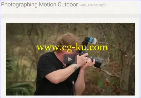 Kelbyone – Photographing Motion Outdoor with Joe McNally的图片1