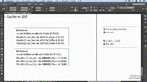 GREP für Grafiker Suchen und Ersetzen mit regulären Ausdrücken in InDesign的图片1