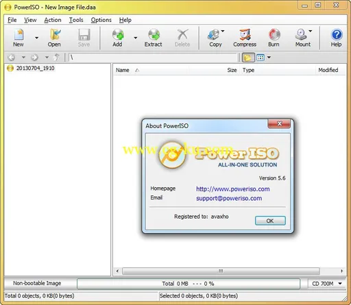 PowerISO 5.6 DC 03.07.2013 多国语言含中文 虚拟光驱的图片2