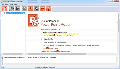 Stellar Phoenix PowerPoint Repair 3.0.0.0的图片1