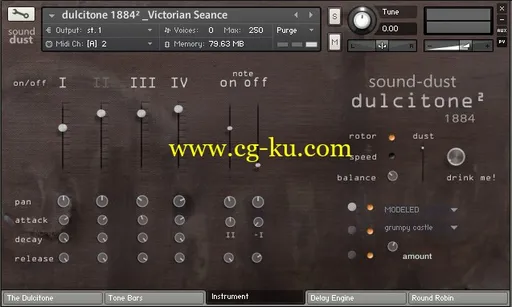 sound DUST Dulcitone 1884 v2 KONTAKT的图片2