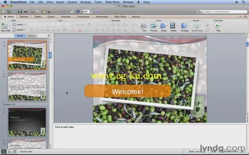 PowerPoint for Mac 2011 Essential Training的图片4